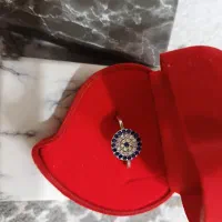 انگشتر چشم نقره