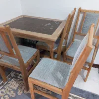 میز و صندلی چوبی
