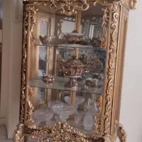 بوفه منبت کاری شده چوب راش