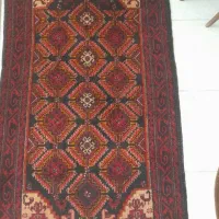 قالیچه ترکمن و چراغ دیواری قدیمی