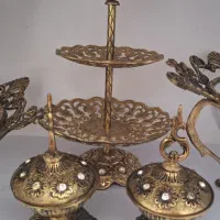 ظروف پذیرایی برنزی سالم