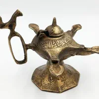 چراغ چهار شعله قدیمی سنگین