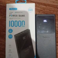 پاور بانک قدرتمند فست شارژ سریع 10000 چراغ قوه دار