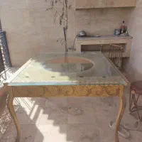 میز غذاخوری شش نفره منبت