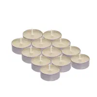 شمع وارمر سفید بسته های 50عددی