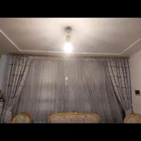 پرده آفتاب گیر پرده حریر حاشیه
