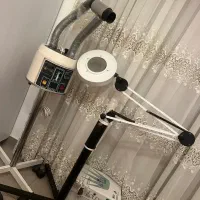 دستگاه ذره بین چراغدار و بخورگرم