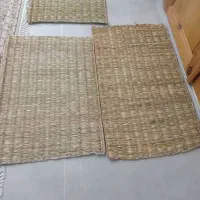 پادری طبیعی و ضد رطوبت حصیری دست بافت