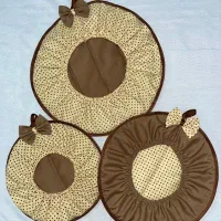 ست 11 پارچه سرویس دمکنی دستکش پیشبند نمگیر دستگیره