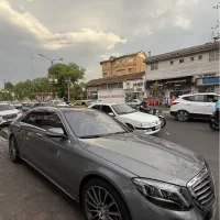 بنز S500 پلاک موقت منطقه ۶ کلید یخچال بدون مشابه