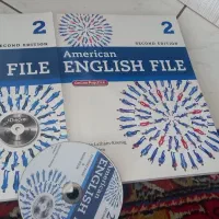 کتاب زبان کاملا نو بدون استفاده امریکن۲
