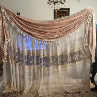 پرده کتان ترک