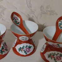 کاسه وقاشق نارنجی