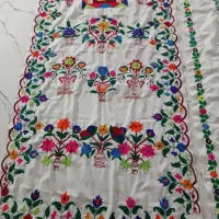 پرده ی قدیمی برای خانه باغ