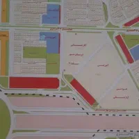 زمین ۲۰۰ متری دادگستری شهر بهارستان