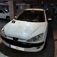 پژو 206 تیپtu3 مدل96 بدون رنگ
