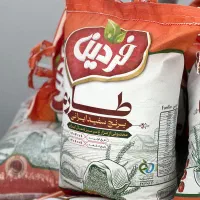 برنج طارم سفید ایرانی برند فردین درجه یک ممتاز
