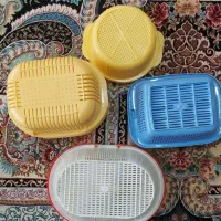 سبدسبزی کوچک.سطل پلاستیکی