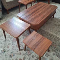 میز پذیرایی و عسلی طرح چوب