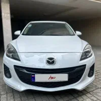 ماشین مزدا ۳نیو مدل ۱۳۹۷ بدون رنگ و تصادف