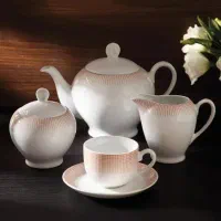 چای خوری ۱۷پارچه چینی زرین