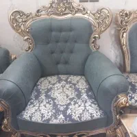 مبل 9نفره با 3میز کوچک و1میز بزرگ