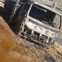 خاورالوند ۶نیم تن سوخته