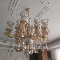 لوستر برنجی|لوستر و چراغ آویز|تهران, جنت‌آباد مرکزی|دیوار