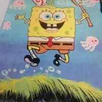 فرش کودک طرح باب اسفنجی