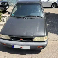 پراید مشکی بی رنگ مدل ۱۳۸۵ دوگانه سوز شرکتی