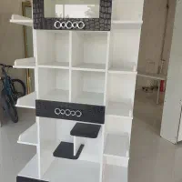 میز کار کمد ایستاده کتابخانه سفید میز ناهارخوری