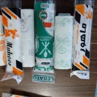 سفره یکبار مصرف و کیسه زباله و کیسه فریزر