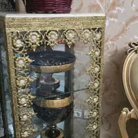 یک جفت بوفه برنج یک اینه و کنسول