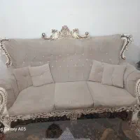 مبل ۷نفره همراه جلومبلی و۲عددعسلی