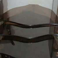 گل میز شیشه ای