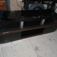 میز تلویزیون شیک تمیز با دوکشو