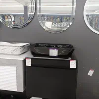 کابین ولونیا مشکی لوکس 60/40