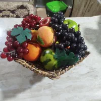 سبدمیوه و مجسمه