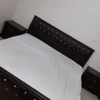 تخت دونفره و دراور اینه