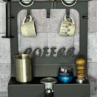 استند نگهدارنده لوازم کافی بار و اسپرسو ساز