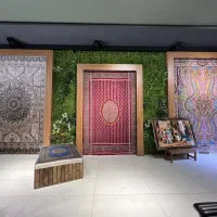 فرش ۱۲متری با ضمانت/در رنگ فیلی و‌کرم و صدفی