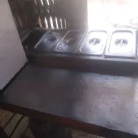 میز تاپینگ با بنماری ۵تایی ۱/3  +کولر آبی سلولزی