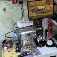 تابلو کافه رستوران اسپرسو قهوه ویترین شیشه