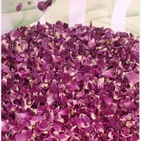 گل محمدی خشک شده