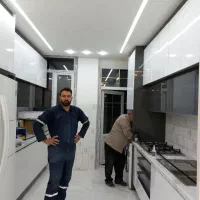 اجرای تخصصی لاین نوری کناف برقکاری ایفون تصویری