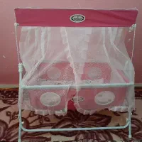 گهواره نوزاد دخترانه نو