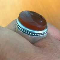 انگشتر نقره عقیق یمن