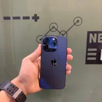 iPhone 15pro blue titanium