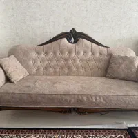 مبل ۷ نفره تمام چوب
