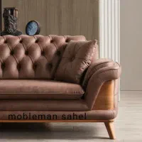 مبل راحتی8نفره مدل دیاگویز تختشو شرکتی آماده تحویل